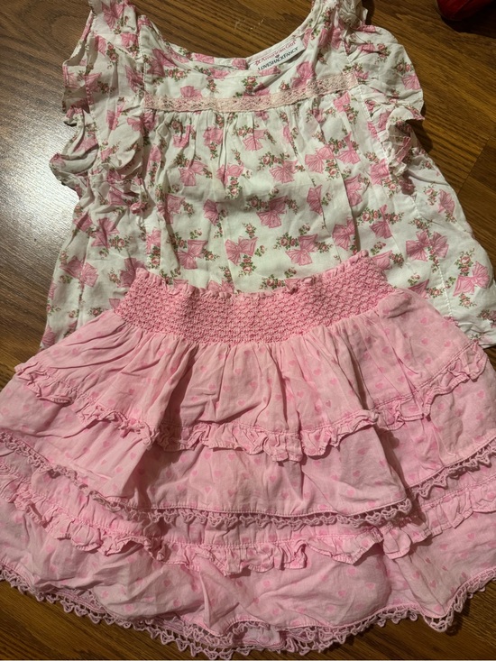 American Girl Other - Love shack fancy x American girl skirt set PLAY some stains